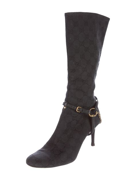 gucci guccissima riding boots|gucci thigh high boots sale.